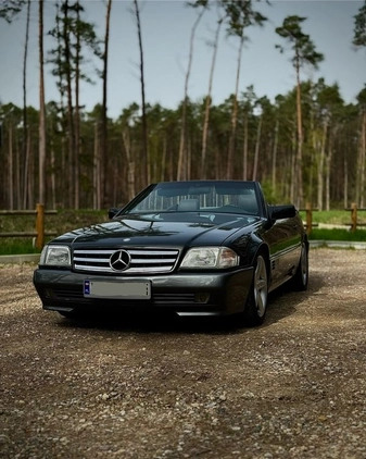 Mercedes-Benz SL cena 42500 przebieg: 225966, rok produkcji 1992 z Człuchów małe 16